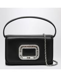 Roger Vivier - Leather Micro Pilgrim Bag - Lyst