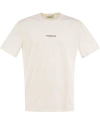 Premiata - Cotton T Shirt With Logo - Lyst