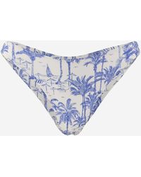 Mc2 Saint Barth - Slip Bikini Con Motivo A Stampa Grafica - Lyst