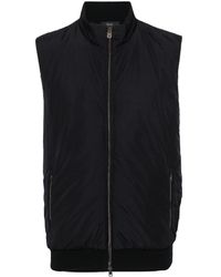 Herno - Zipped Vest - Lyst