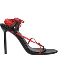 Ferragamo - Sandals/Flame Leather - Lyst