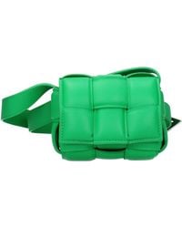 Bottega Veneta - Cassette Crossbody Bags For /Parrot Leather - Lyst