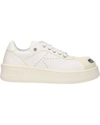 KENZO - Sneakers Frauen weißes Leder - Lyst
