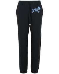 Moschino - Jeans moschino joggers de algodón negro - Lyst