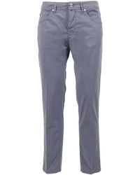 Jacob Cohen - Cropped Slim Fit Scott 5 Pockets Pants - Lyst