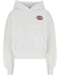 Gucci - Logo Hoodie - Lyst