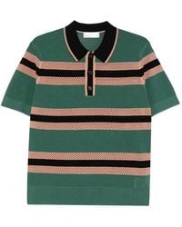 Dries Van Noten - "Mercy Stripe" Polo Shirt - Lyst