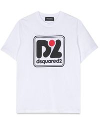 DSquared² - Slouch Fit T-Shirt - Lyst