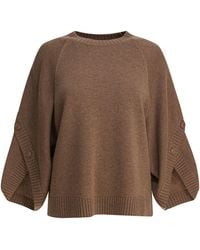 Max Mara - Wool And Cashmere Over Sweater - Lyst