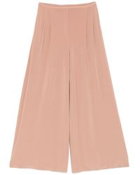 Norma Kamali - Wide Leg Broek - Lyst