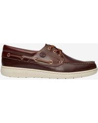 Timberland - Classic Boat Leather Loafers - Lyst