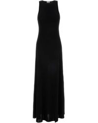 Saint Laurent - Viscose Blend Dress - Lyst