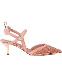 Fendi - Colibrì Lite Slingback 55Mm Heeled Shoes - Lyst