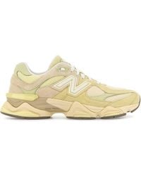 New Balance - Two-Tone Mesh And Suede 9060 Sneakers - Lyst