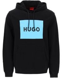 HUGO - Duratschi Sweatshirt mit Kiste - Lyst