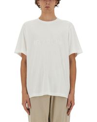 Helmut Lang - T-Shirt With Logo - Lyst