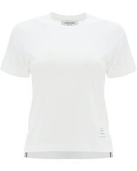 Thom Browne - Leichtes T -Shirt mit SL - Lyst