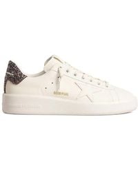 Golden Goose - Purestar Leather Sneakers - Lyst