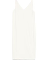 Theory - Midikleid Mit V-Ausschnitt - Lyst