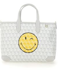 Anya Hindmarch - I Am A Plastic Bag Xs Wink Zipped Cross-Body Tote - Lyst