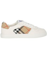 Burberry - Kid Vulcansed Trainr - Lyst