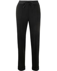 P.A.R.O.S.H. - Drawstring Straight-Leg Trousers - Lyst