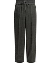 Ami Paris - Casual Wool Pants - Lyst
