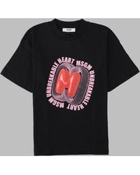 MSGM - T-Shirt With Logo - Lyst