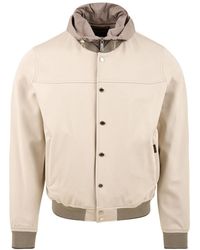 Moorer - Coats marfil - Lyst