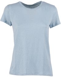 Filatures Du Lion - Col Rond Mc 1098.Bleu Calanques - Lyst
