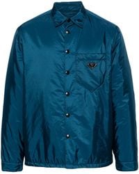 Prada - Re Nylon Overhemd - Lyst
