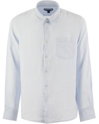 Vilebrequin - Camisa de lino de manga larga vilebrequín - Lyst