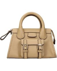 Chloé - Edith Handbags Light/Tan Leather - Lyst