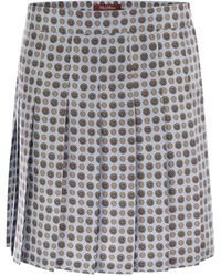Max Mara - Max Mara Studio Madison Geplooide Zijderok - Lyst