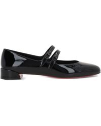 Christian Louboutin - Sweet Jane Patent Mary Jane Flat - Lyst
