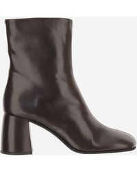 Poeve - Leather Ankle Boots - Lyst