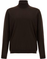 Roberto Collina - Wool Turtleneck Trui - Lyst