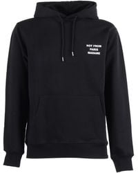 Drole de Monsieur - Bold Slogan Hoodie - Lyst