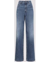 Brunello Cucinelli - Cotton Straight-Leg Jeans Clothing - Lyst