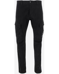 C.P. Company - Stretch Cotton Cargo Pants - Lyst