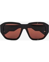 FACE HIDE - Broken Cosmo Sunglasses With Logo - Lyst
