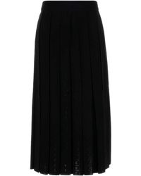 Tory Burch - Midi-Plooirok - Lyst