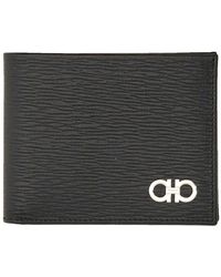 Ferragamo - Calfskin Hooks Wallet For - Lyst