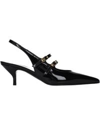 Celine - Judy Sandals Patent Leather - Lyst