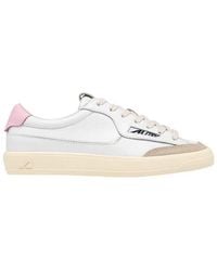 Autry - Windscape Low Leather And Fairy Tale Sneakers - Lyst