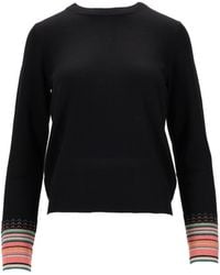 Paul Smith - Suéter de punto para mujer con cuello redondo - Lyst