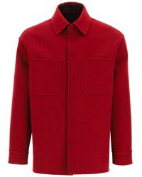 Fendi - Wool Ff Monogram Jacket - Lyst