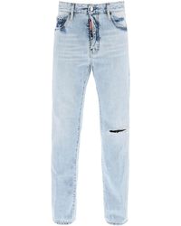 DSquared² - Light Wash Palm Beach Jeans con 642 - Lyst