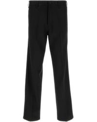 Prada - Gabardine Pant Wool - Lyst
