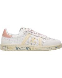 Premiata - Sneakers Weiß+Beige+Rosa - Lyst